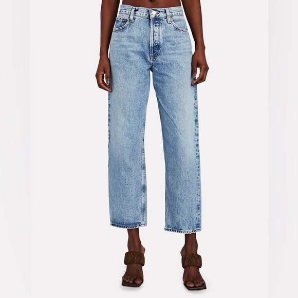 Agolde Denim - AGOLDE Wyman Low Slung Vintage Straight Jeans Size 28